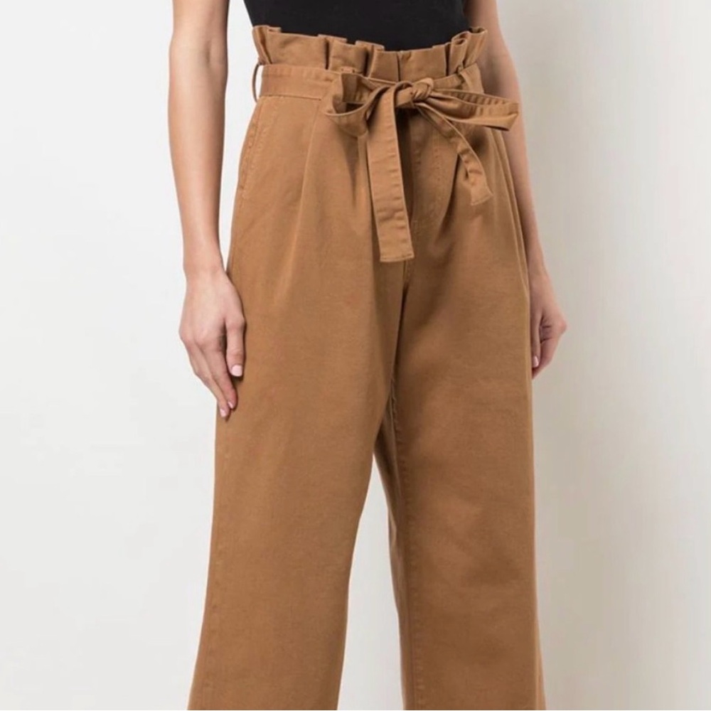 Alice + Olivia Brown Wide-Leg pants